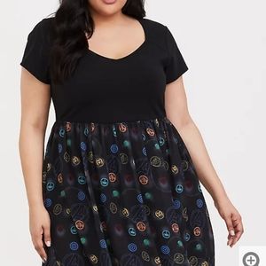 Torrid her universe endgame skater dress